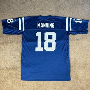 Vintage NFL Indianapolis Colts Peyton Manning Men Reebok Stitched Jersey 52 XL
